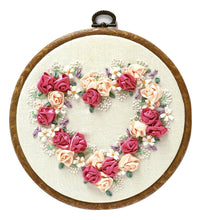 Load image into Gallery viewer, Embroidered Hearts - The Crafty Artisans