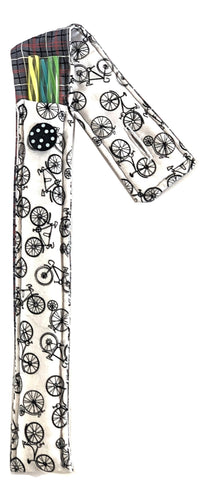 Straw holder with Reusable Straws - The Crafty Artisans