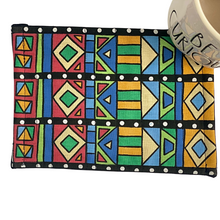 Load image into Gallery viewer, Mug Rug Coaster | African Print - The Crafty Artisans
