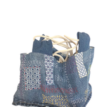 Load image into Gallery viewer, Upcycled Demin Bags - The Crafty Artisans